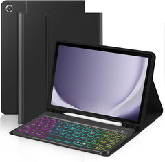 Backlit Colorful Bluetooth Keyboard Protective Leather Case, For iPad Air 11 2024, For iPad Pro 11 2024