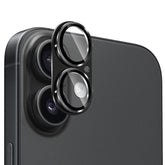 ENKAY CD Texture Aluminium Alloy Tempered Glass Lens Cover Film, For iPhone 17