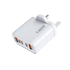 TE-PD43 Type-C x 3, USB-A x 2 Multi-port Charger for Mobile Phones / Tablets,UK Plug, UK Plug