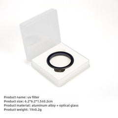For DJI Osmo Action 6 Lens Protector, UV Filter, CPL Filter, Diffusion 1/4 Filter, ND8 Filter, ND16 Filter, ND32 Filter, ND64 Filter