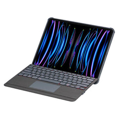 Split Bluetooth Backlit Keyboard Magnetic Four Corner Airbag Protective Case, For iPad Air 13 2025 / 2024 / Pro 12.9