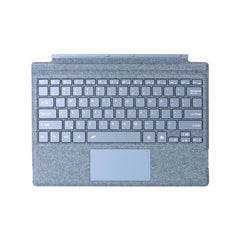 Velvet-Finish Ultra-Slim Wireless Bluetooth Magnetic Attachment Keyboard with Multicoloured Backlighting, For MicroSoft Surface Pro 3 / 4 / 5 / 6 / 7