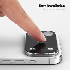ENKAY Hat-Prince Black 9H Rear Camera Lens Tempered Glass Film, For iPhone Fold, For iPhone 18 Pro, For iPhone 18 Pro Max, For iPhone 17 Pro Max, For iPhone 17 Pro, For iPhone 17, For iPhone Air