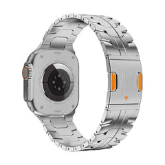 Iron Man Magnetic Titanium Metal Watch Band, For Apple Watch 46mm / 49mm / 45mm / 44mm
