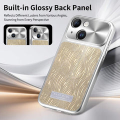 Flowing Water Ripple Magnetic Shockproof Phone Case, For iPhone 15, For iPhone 14