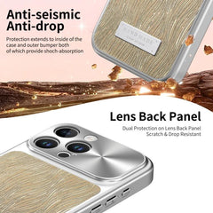 Flowing Water Ripple Magnetic Shockproof Phone Case, For iPhone 16 Pro, For iPhone 16