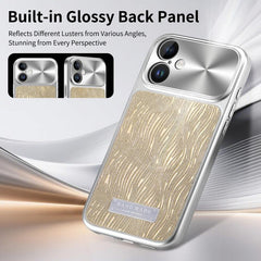 Flowing Water Ripple Magnetic Shockproof Phone Case, For iPhone 17, For iPhone 16 Pro Max