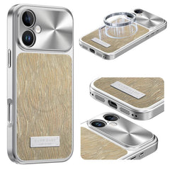 Flowing Water Ripple Magnetic Shockproof Phone Case, For iPhone 17, For iPhone 16 Pro Max