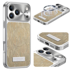 Flowing Water Ripple Magnetic Shockproof Phone Case, For iPhone 17 Pro Max, For iPhone 17 Pro