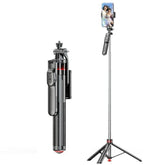F05 For Photography Vlogging Remote Control Phone Holder Extendable Selfie Stick Tripod Stand, F05