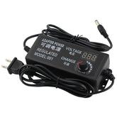 AC To DC Adjustable Voltage Power Adapter Universal Power Supply Display Screen Power Switching Charger, US 3-12-5A, EU 3-12-5A, US 3-24V-2A, EU 3-24V-2A, US 9-24V-3A, EU 9-24V-3A