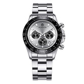 OCHSTIN Augusten 6103B Multi Function Quartz Watch Sports luminous Waterproof Watch Calendar Steel Band Men Watch