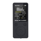 2019 Fashion Portable MP4 Lossless Sound Music Player FM Recorder walkman player mini Support music, radio, recording, 3, no memory