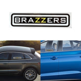 10 PCS BRAZZERS Car Sticker Auto Decals foe Car Styling, Size: 4.9x22.5cm, BRAZZERS