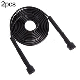 2 PCS Pen Handle Shaped Small Handle Rubber Skipping Rope for Fitness, 2 PCS