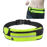 Kettle Pockets Outdoor Sports Mobile Phone Pockets Waist Bag, Green, Orange, Rose Red, Sky Blue, Black