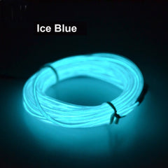 Flexible LED Light EL Wire String Strip Rope Glow Decor Neon Lamp USB Controlle 3M Energy saving Mask glasses glow line F277, TBD0156472001A, TBD0156472001B, TBD0156472001C, TBD0156472001D, TBD0156472001E, TBD0156472001F, TBD0156472001G, TBD0156472001...