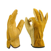 2 Pairs Motorcycle Gloves Riding Gloves Garden Labor Protection Safety Gloves, M, L, XL