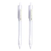 3 PCS Activity Pencil Frosted Transparent Hexagon Pen Student Pencil, 0.5mm 2B
