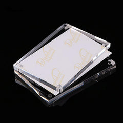 Magnetic Acrylic Transparent Rectangle Photo Frame Creative Birthday Photo Frame, 55x82mm, 60x90mm, 75x105mm, 89x128mm, 102x153mm, 128x178mm, 150x210mm, 254x203mm, 210x297mm