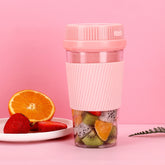 Portable USB Rechargeable Mini Household Electric Fruit Juicer, 250ml