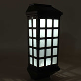 Extended Outdoor Solar Wall Lamp IP65 Waterproof Courtyard Garden Villa Wall Fence Stair Light, White Light, Warm White