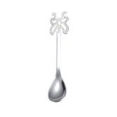 Multicolor Stainless Steel Butterfly Coffee Spoon Fruit Cold Drink Ice Cream Dessert Tea Spoon, Silver, Gold, Rose Gold, Rainbow, Black, Blue, Purple