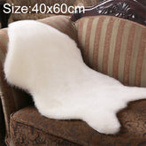 Imitation Wool Soft Home Living Room Carpet Sofa Cushion Mats, 40x60cm, 60x90cm