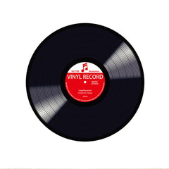 Creative Retro 3D DVR Record Carpet Round CD Floor Mat Home Decor Living Room Kid Bedroom Decoration Rug,, Diameter 60cm, Diameter 80cm, Diameter 100cm