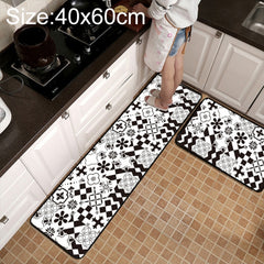 Geometric Lattice Carpet Kitchen Bath Antiskid Mat, 40x60cm, 40x120cm, 50x80cm, 50x160cm