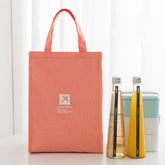 Portable Lunch Picnic Portable Food Insulation Storage Bag, S 20x23x14cm, L 25x35x17cm