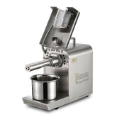 Seed Oil Press Extrator Stainless Steel Commercial Home Automatic Peanut Coconut Sesame Oil Press Machine, Oil Press Extrator