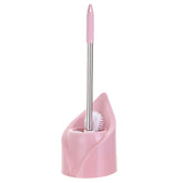Stainless Steel Long Handle Toilet Brush Toilet Cleaning Brush, Triangle Shape Base, Diamond Shape Base