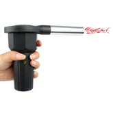 Outdoor Electric Drum Fan BBQ Portable Barbecue Hair Dryer, Electric Drum Fan