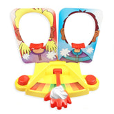 Pie Face Showdown Game Challenge Family Interactive Table Toy for Child Prank Toys, Double, Single