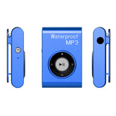 IPX8 Waterproof Swimming Diving Sports MP3 Music Player with Clip & Earphone, Support FM, 4GB, 8GB