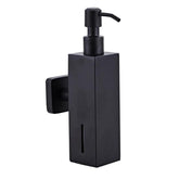 304 Stainless Steel Wall-mounted Manual Soap Dispenser, Square Wall-mounted, Round Wall-mounted, Square Table Top, Round Table Top