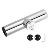BSET MATEL Marine Hardware 316 Stainless Steel Fishing Rod Seat Yacht Sea Fishing Bracket, 19-26mm