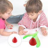 10 PCS Kids Funny Toy Plastic Mini DIY Magic Balancing Bird Children Gift, Random Color Delivery, Magic Balancing Bird