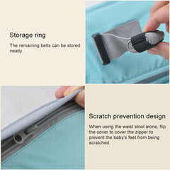 Waist belt Baby Carrier Waist Stool Walkers Baby Sling Hold Waist Belt Backpack