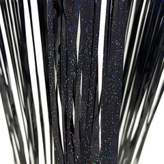Laser Rain Tinsel Foil Curtain Birthday Party Decoration Tassel Wall,, 1x1m
