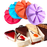 DIY Silicone Eight-point Triangle Mould Silicone Cake Mold Baking Tool, Random Color Delivery, Eight-point Triangle Mould