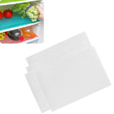 4 PCS / Set Environmentally Friendly Waterproof Washable Antibacterial Antifouling Refrigerator Mat, Transparent White, Transparent Green, Transparent Pink, Transparent Blue, Blue, Green, Pink