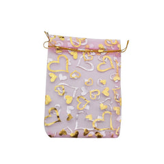 100 PCS Gift Pouches Bag Organza Bags Jewelry Candy Packaging Bags, 7x9cm, 10x12cm, 11x16cm, 13x18cm, 15x20cm, 17x23cm, 20x30cm