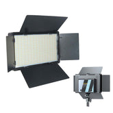 E900 55W 3000K-6500K Flat Panel Lights Live Broadcast Fill Light, Regular Models, Knob Model, Knob Battery Model
