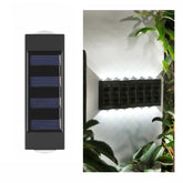 Solar Wall Lamp Outdoor Waterproof Up And Down Double-headed Spotlights, 2LED NiMH, 4LED NiMH, 6LED NiMH, 8LED NiMH, 10LED NiMH, 12LED Lithium, 16LED Lithium
