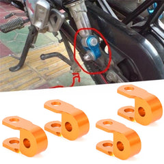 2 Pairs Shock Absorber Extender Height Extension for Motorcycle, Small, Large