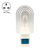 A38 Intelligent Sensor LED Night Light Baby Feeding Eye Care Bedside Lamp, UK Plug