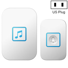 CACAZI A86 Electronic Music Remote Control Doorbell One For One AC Wireless Doorbell, US Plug, UK Plug, EU Plug