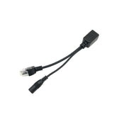 15 PCS POE Split Line Network Camera Power Splitter RJ45 Network Port Power Supply